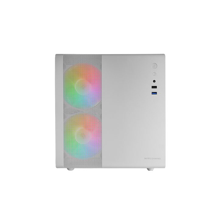 Mars Gaming MC-400, Compact Micro-ATX Gaming Case, Full Tempered…