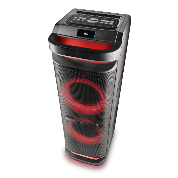 NGS WILD SPACE 3 Coluna portátil estéreo Preto 800 W