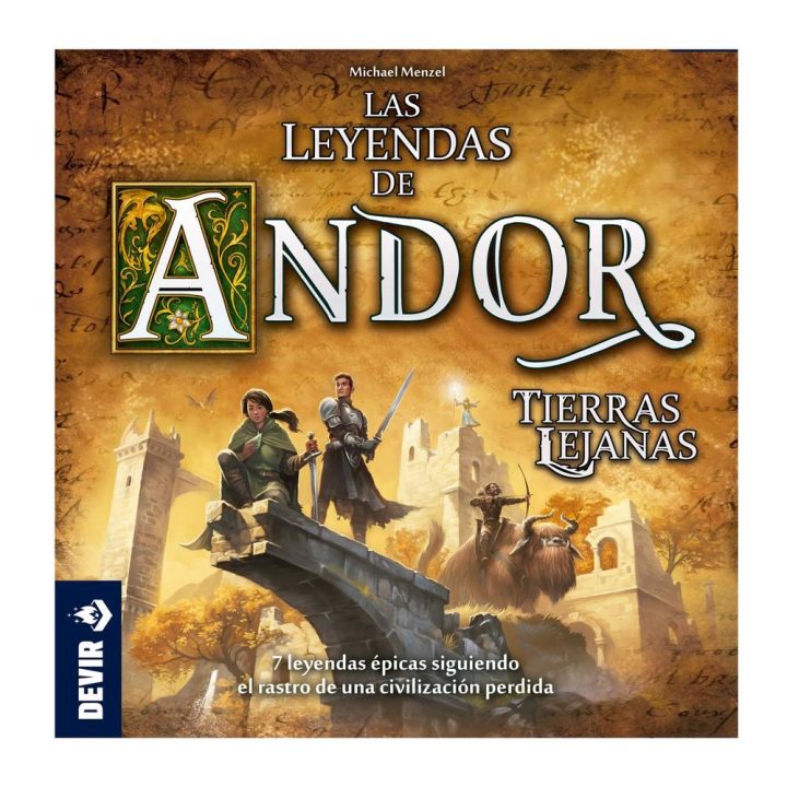 Devir Board Game Legends of Andor: Distant Lands (BGANTILESP)