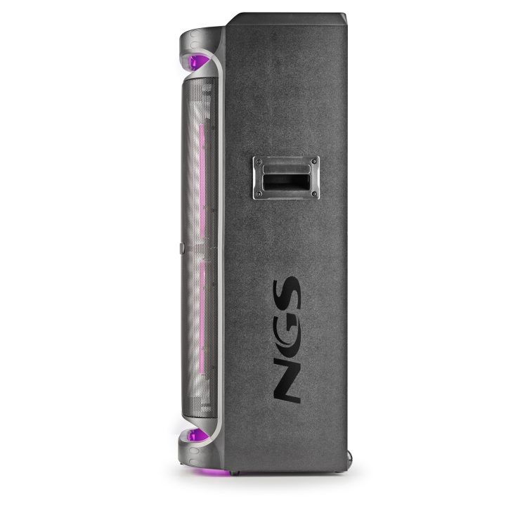 NGS WILD SPACE 3 Coluna portátil estéreo Preto 800 W