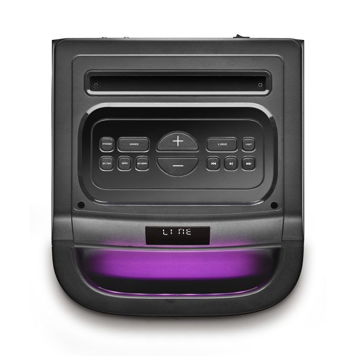 NGS WILD SPACE 3 Portable Stereo Speaker Black 800 W