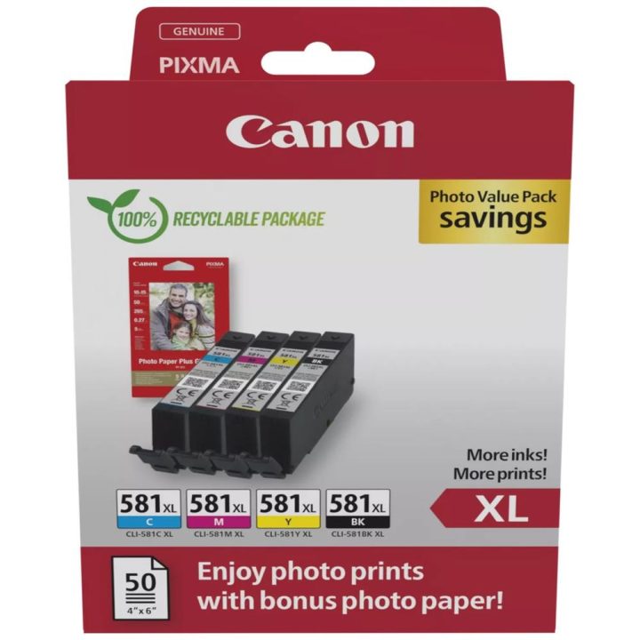 Canon 2052C006 ink cartridge 4 piece(s) Original High yield (XL)…