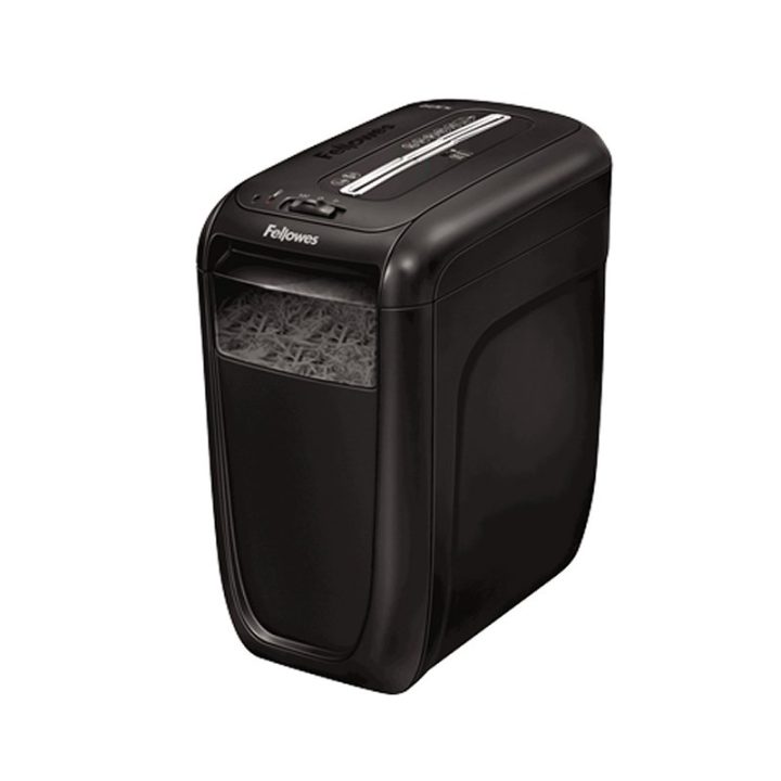Fellowes 60Cs triturador de papel Corte cruzado 72 dB 23 cm Preto