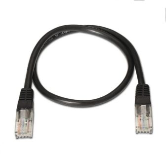 AISENS A135-0257 Cat6 U/UTP (UTP) Network Cable Black 0.5 m