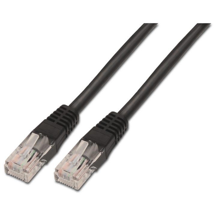 AISENS A135-0257 Cat6 U/UTP (UTP) Network Cable Black 0.5 m