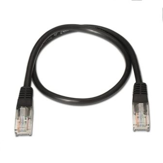 AISENS A135-0258 cable de red Negro 1 m Cat6 U/UTP (UTP)