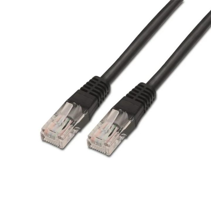 AISENS A135-0258 Cat6 U/UTP (UTP) Network Cable Black 1 m
