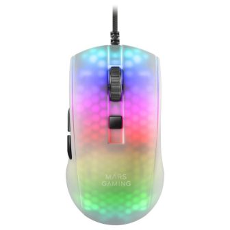Mars Gaming MMRW, Rato Gaming RGB Chroma, Estrutura Translúcida…