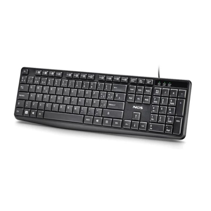 NGS FUNKY V4 (QUERTY, ES) teclado Casa / Escritório USB QWERTY…