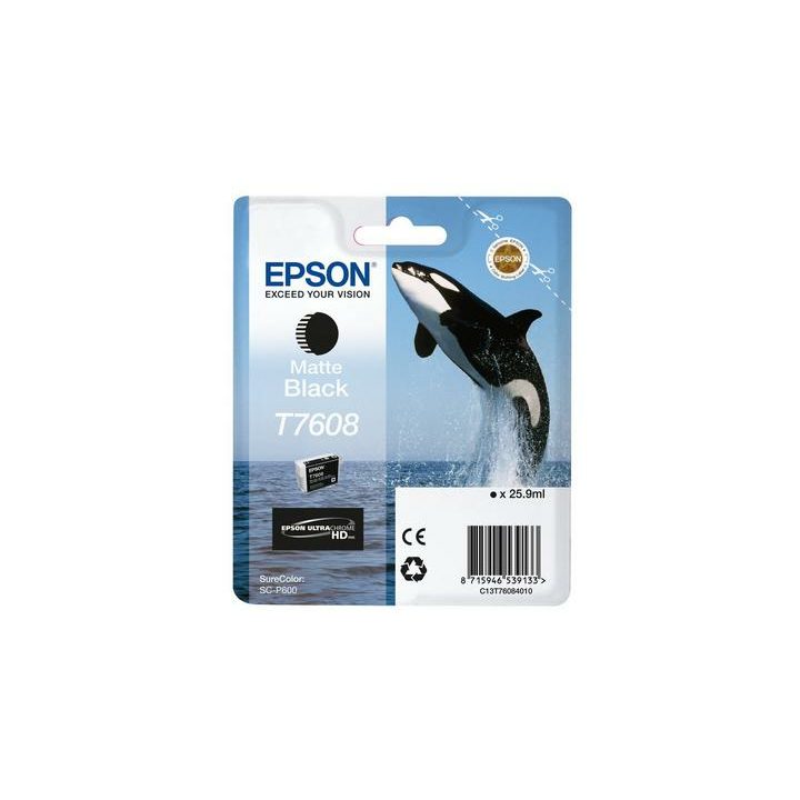 Cartucho de tinta preto Epson T7608 M