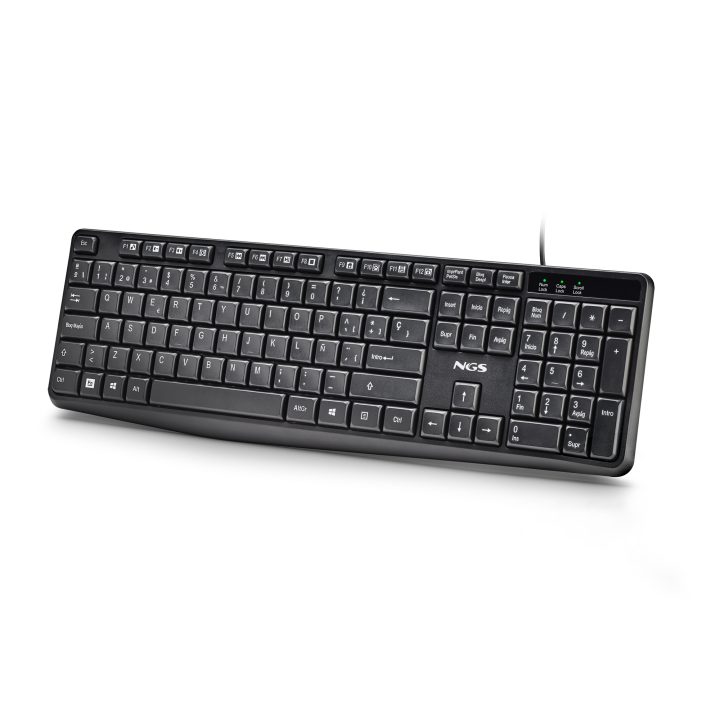 NGS FUNKY V4 (QUERTY, ES) Home / Office Keyboard USB QWERTY Spanish…
