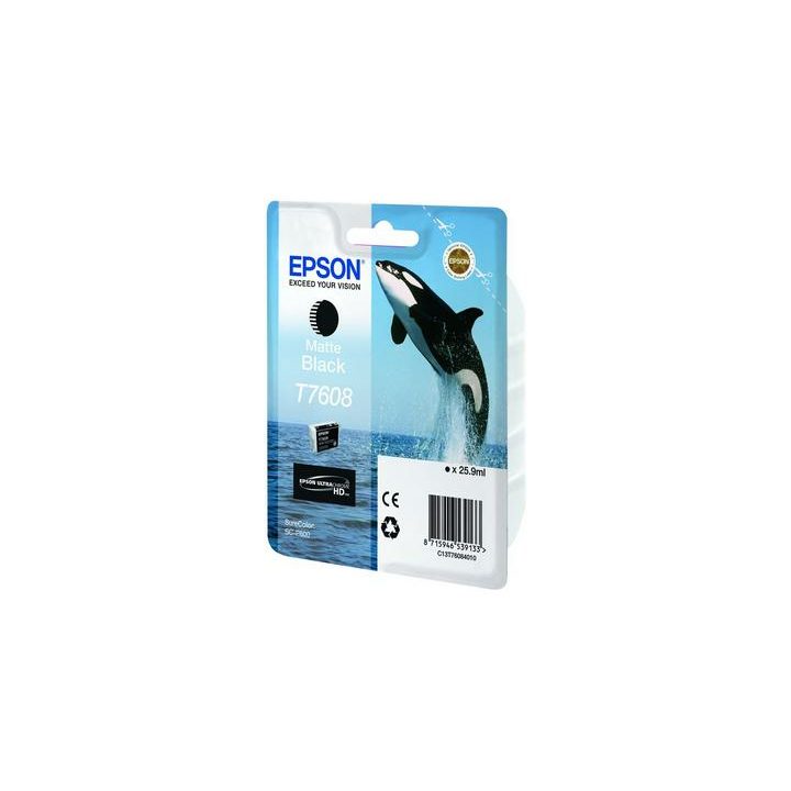 Cartucho de tinta preto Epson T7608 M