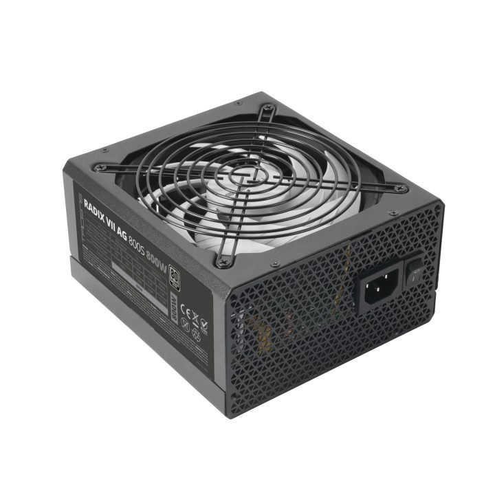 Tacens RADIX VII AG 800S, Fonte de Alimentação PC ATX 800W, 10 Anos…