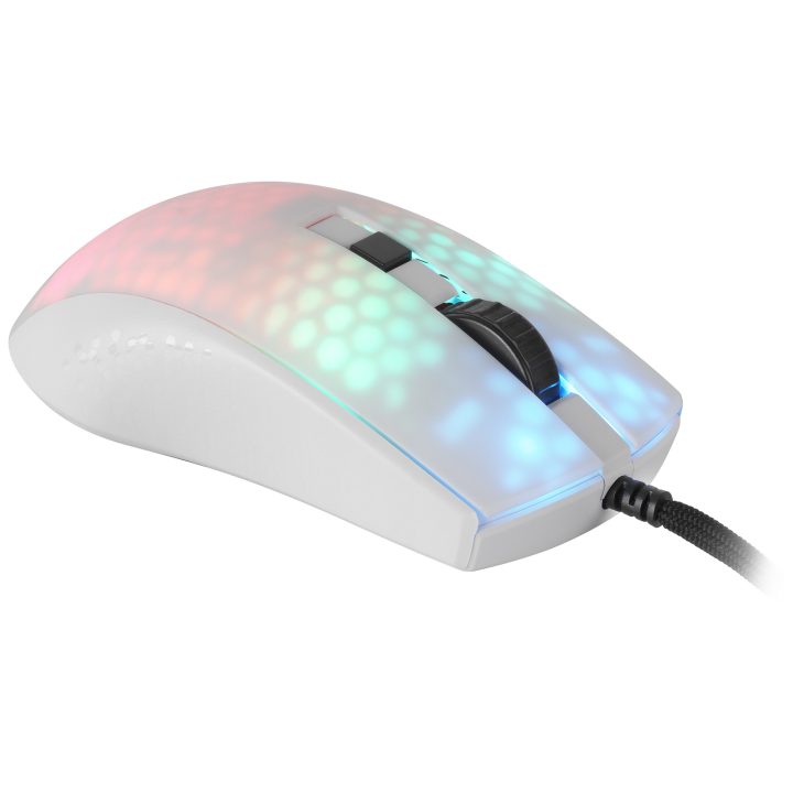 Mars Gaming MMRW, RGB Chroma Gaming Mouse, Ultra-Light Translucent…