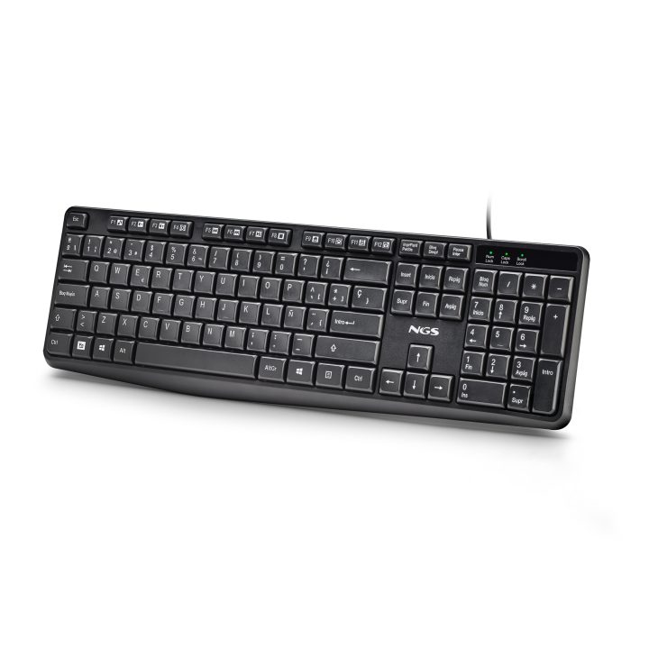 NGS FUNKY V4 (QUERTY, ES) Home / Office Keyboard USB QWERTY Spanish…