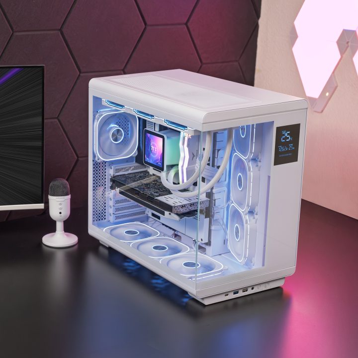 Mars Gaming MCREVPROW caixa de computador Midi Tower Branca