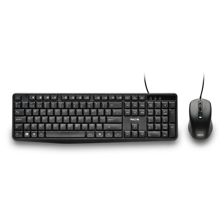 NGS COCOA KIT V2 teclado rato incluído Universal USB QWERTY Español…