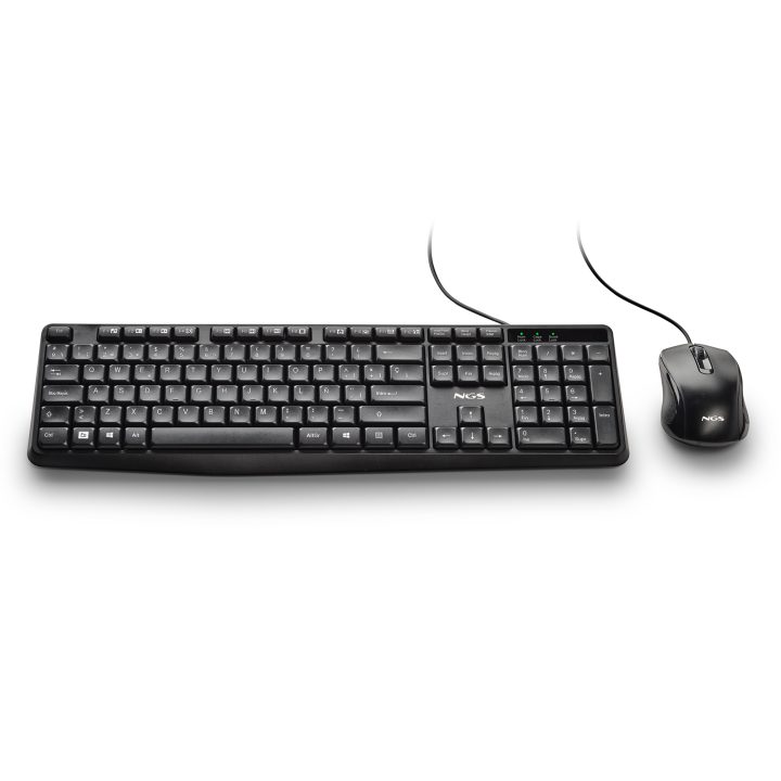 NGS COCOA KIT V2 teclado Ratón incluido Universal USB QWERTY Español…