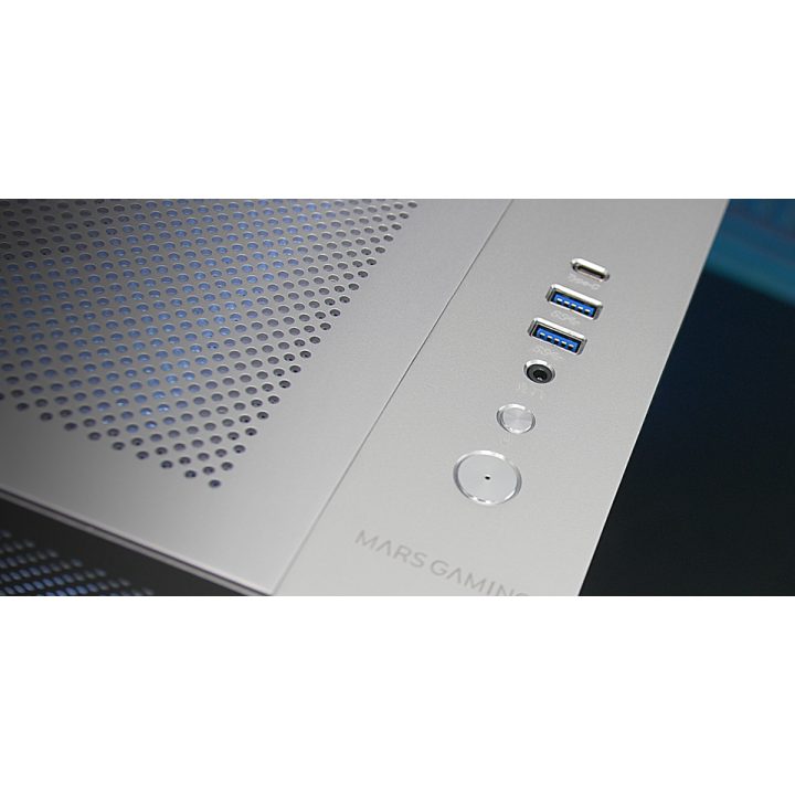 Mars Gaming MC-NOVA2, Custom XXL E-ATX Gaming Case, Frameless…