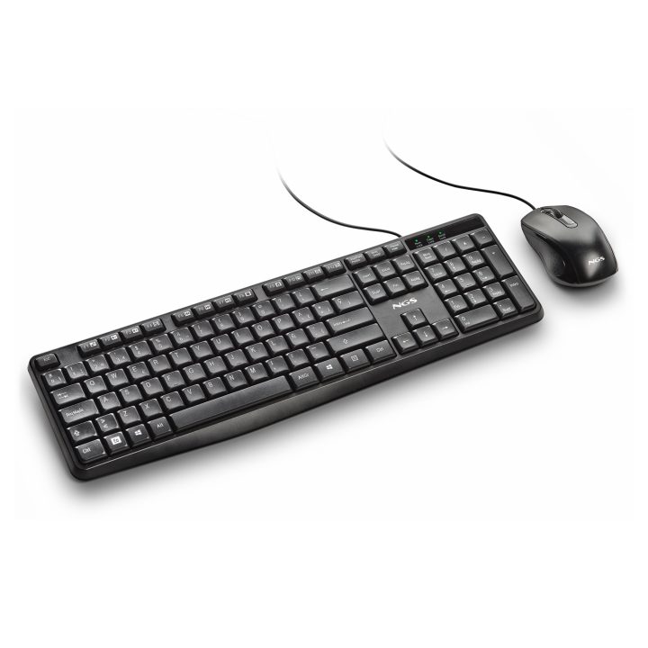 NGS COCOA KIT V2 teclado Ratón incluido Universal USB QWERTY Español…