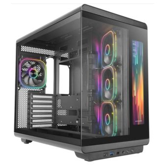 Mars Gaming MCREVMAX Black Midi Tower PC Case
