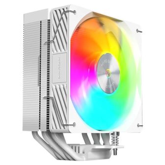 Mars Gaming MCPUX5ARGBW PC Cooling System CPU Air Cooler 12 cm White…