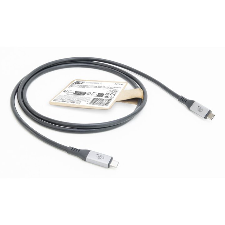 ACT Cable USB4 80 Gbps Thunderbolt 5 240 W USB Type-C, USB-IF…