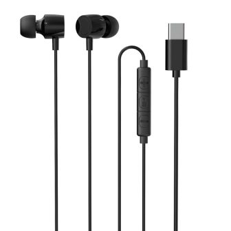 iggual Tipo C auriculares intrauditivos con cable