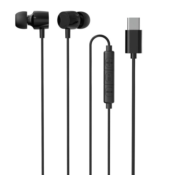 iggual Tipo C auriculares intrauditivos con cable