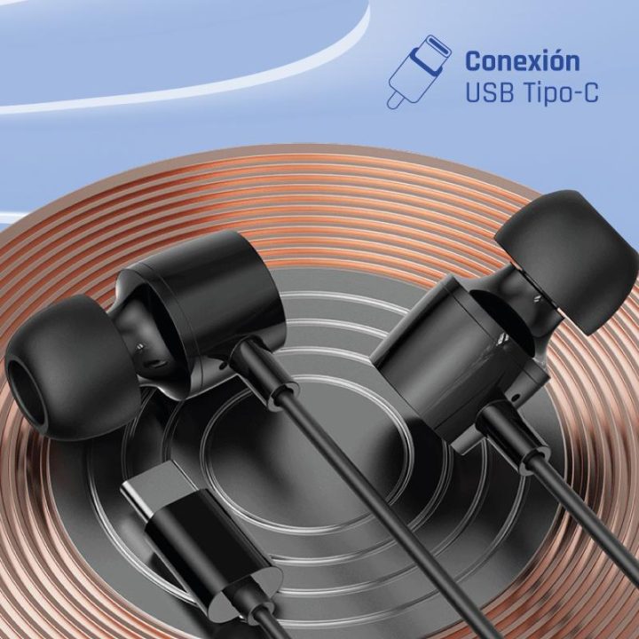 iggual Type-C Wired In-Ear Headphones