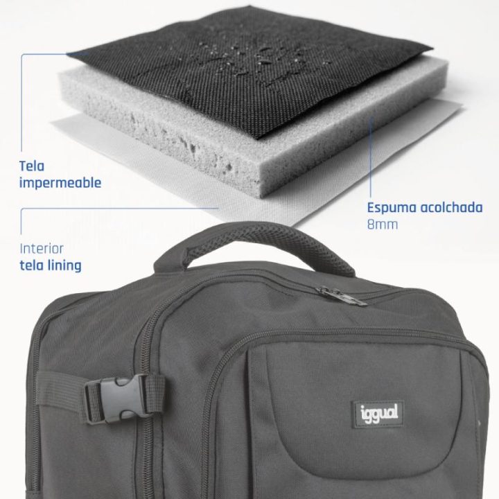 iggual Voyage Pro Tech Portable Backpack 15.6"-17"