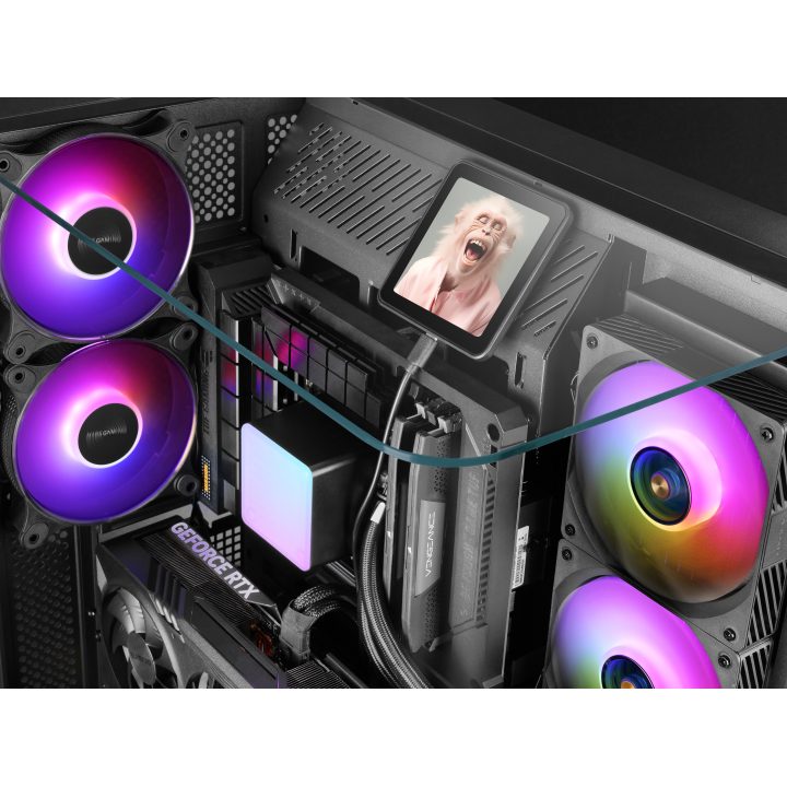 Mars Gaming ML-VISIONPRO360 CPU All-in-One Liquid Cooling System 12…