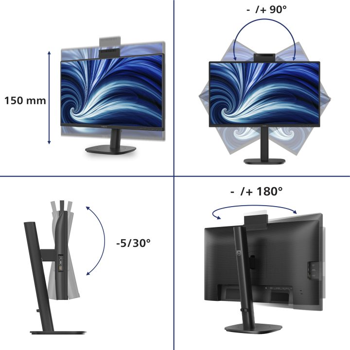 Philips 3000 series 24B2N3200JH/00 PC Monitor 23.8" 1920 x 1080…