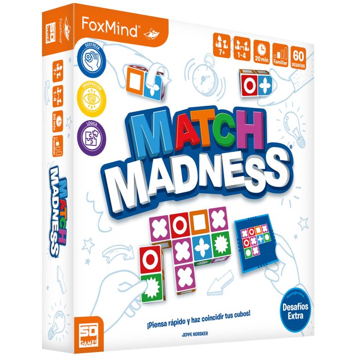 Sd games Jogo de tabuleiro Match Madness 2.ª edição (2MATMA01)
