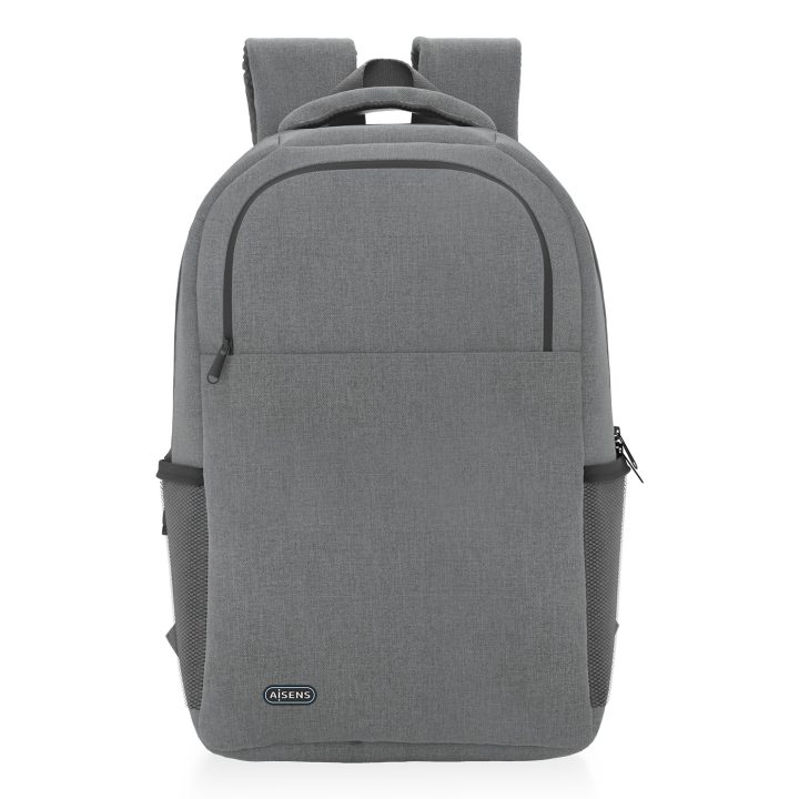 AISENS Premium Laptop Backpack 15.6, Gray