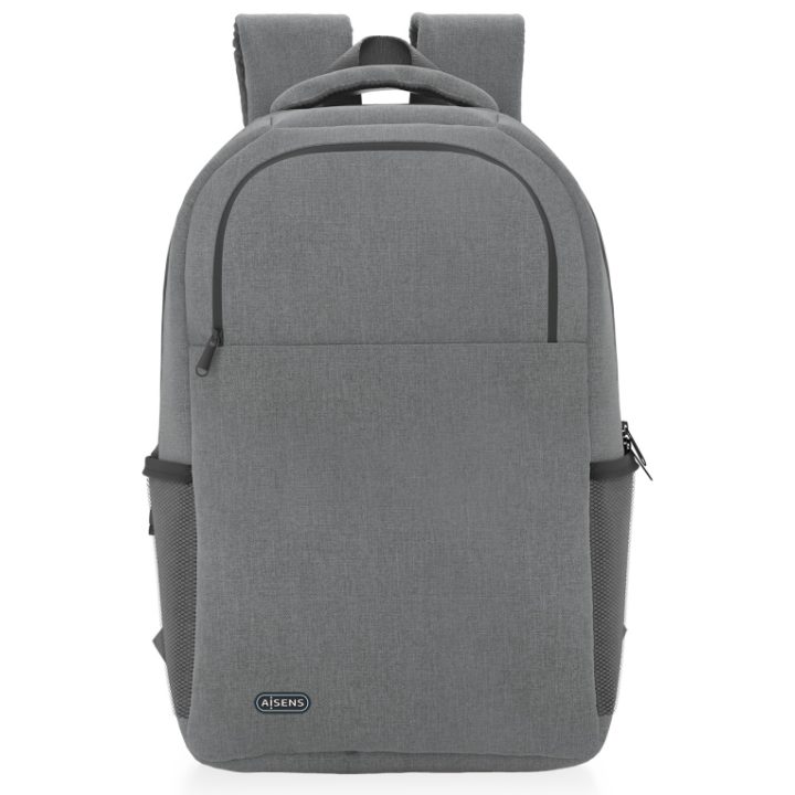 AISENS Mochila premium para portátil 15.6, Cinzento