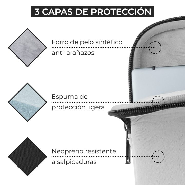 Phoenix technologies Funda de neopreno phoenix para tablet o portátil…