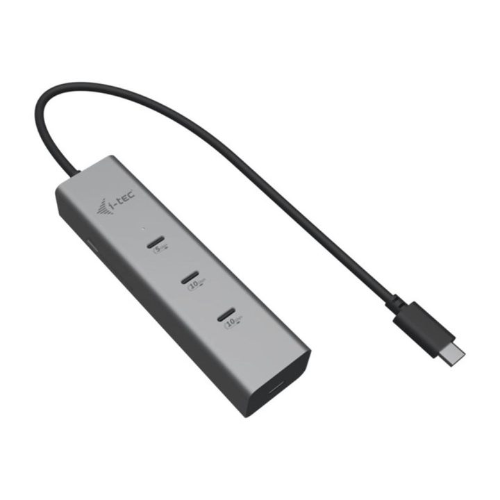 i-tec Metal USB-C Charging HUB 5port with USB-C video 8K + Power…