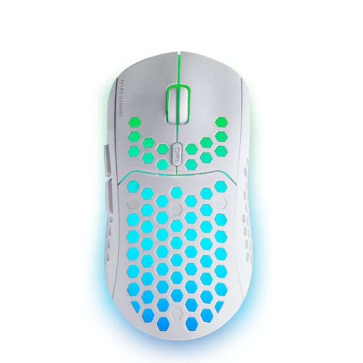 Mars Gaming MMW3W, Rato Gaming Sem Fios, RGB Flow, Ultraleve 79 g…