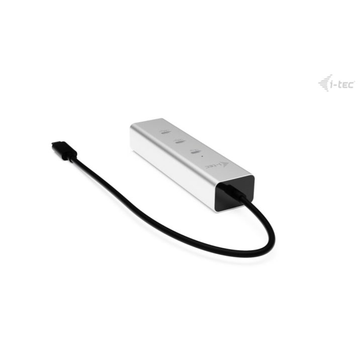 i-tec Metal USB-C Charging HUB 5port with USB-C video 8K + Power…