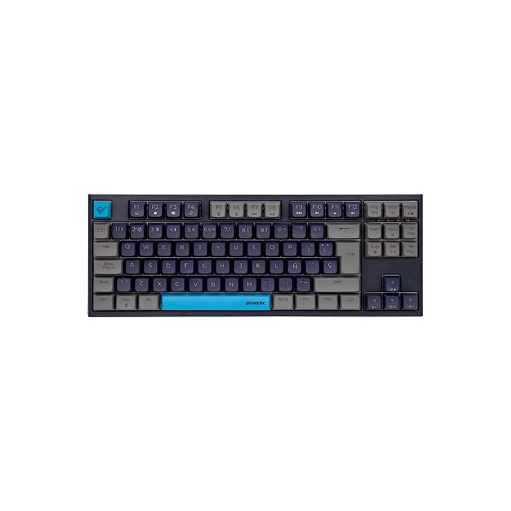 Phoenix technologies Teclado gaming royal pbt mecanico negro (PHROYAL)