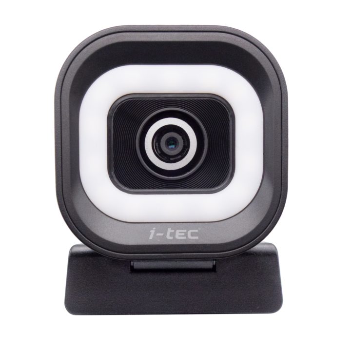 i-tec SOLOMON 700 STREAM Webcam 4K com Ring Light