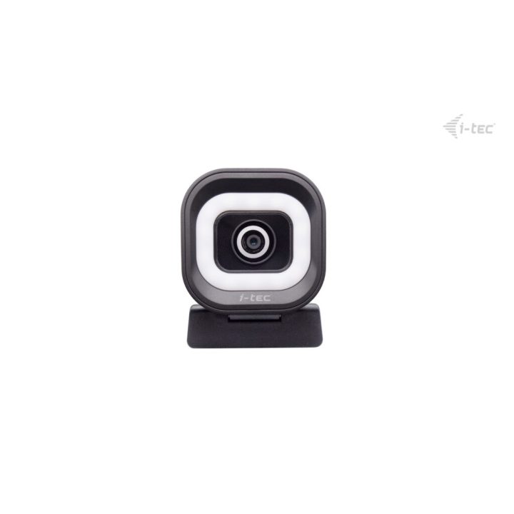 i-tec SOLOMON 700 STREAM Webcam 4K com Ring Light