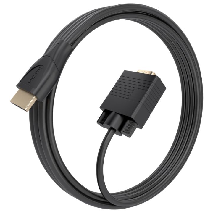 AISENS HDMI to SVGA Converter Cable, HDMI A/M-SVGA/M, Black, 2.0m