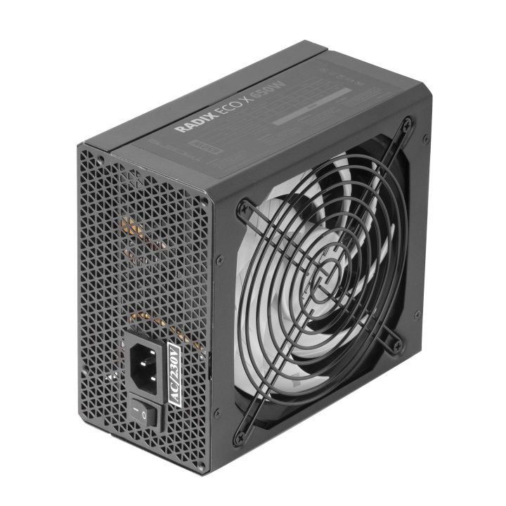 Tacens RADIX ECO X 650, Fonte de Alimentação PC ATX 650W, 6 Anos de…