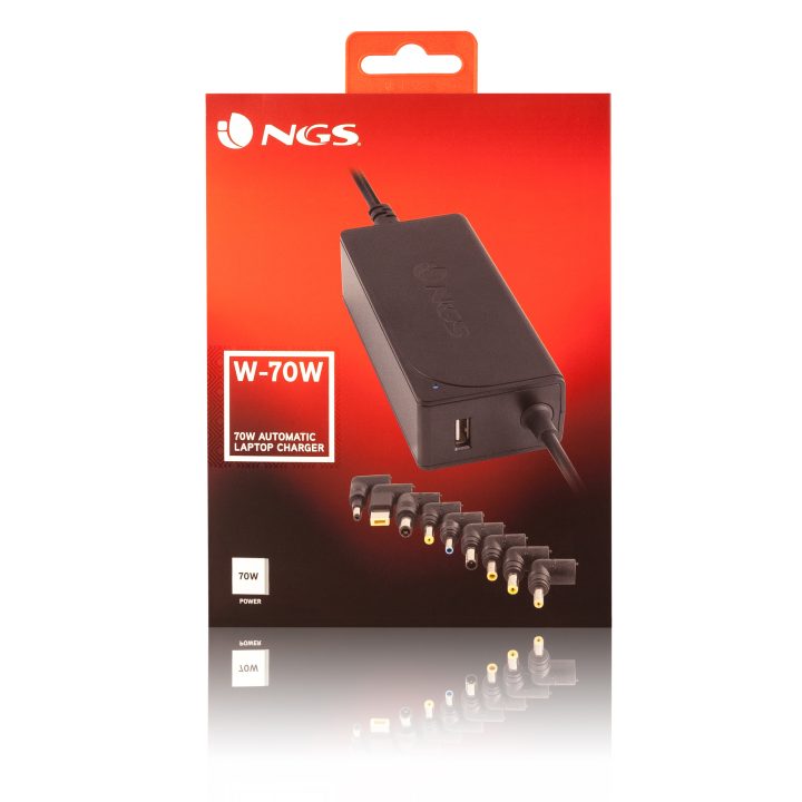 NGS W-70W adaptador e inversor de corrente Interior Preto