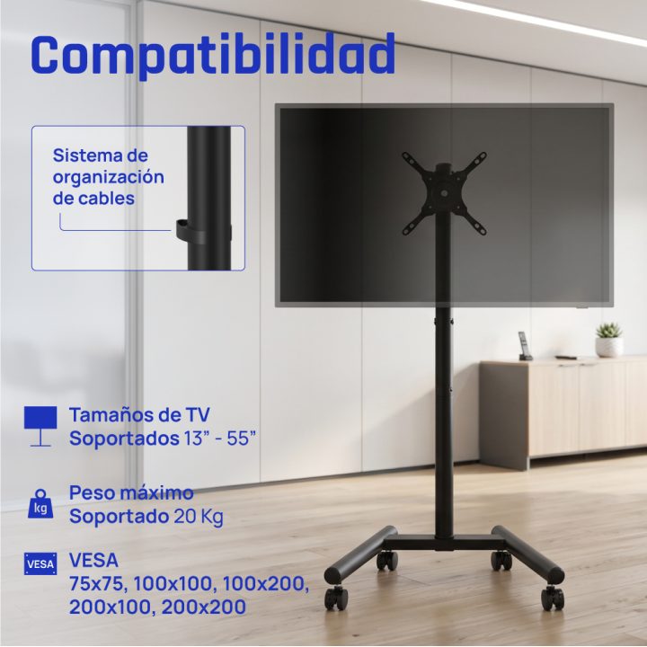 iggual SRTV55 55" Negro