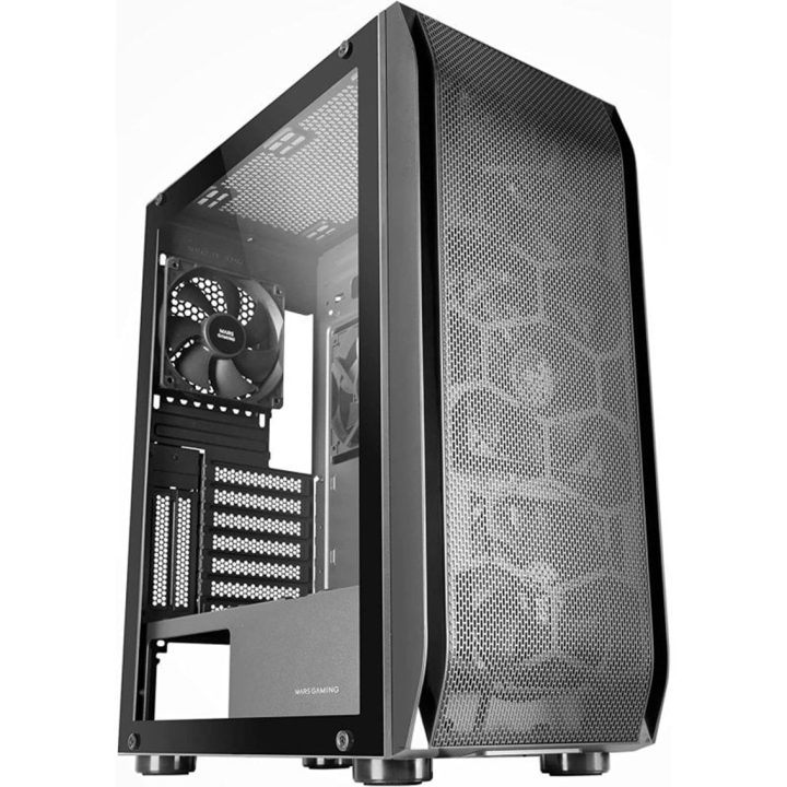 Mars Gaming MC-PRO2, Professional E-ATX Case, CPU Freezer System, 5…