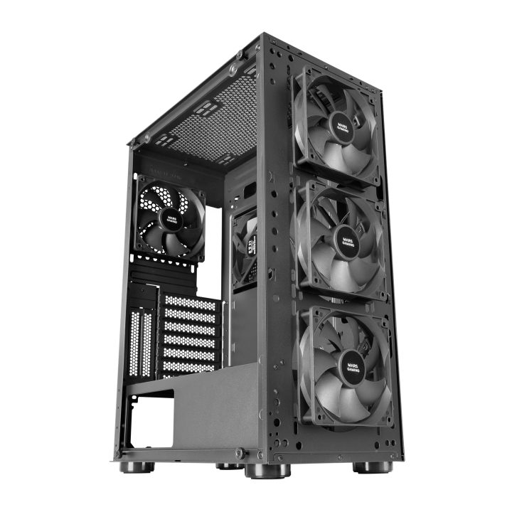 Mars Gaming MC-PRO2, Professional E-ATX Case, CPU Freezer System, 5…
