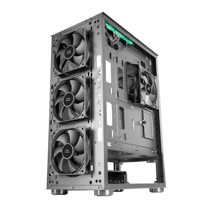 Mars Gaming MC-PRO2, Professional E-ATX Case, CPU Freezer System, 5…